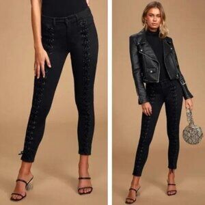 NWT NEON BLONDE Blondie Mid Rise Skinny Jean Size 25